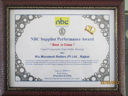 NBC Best in Class Taper