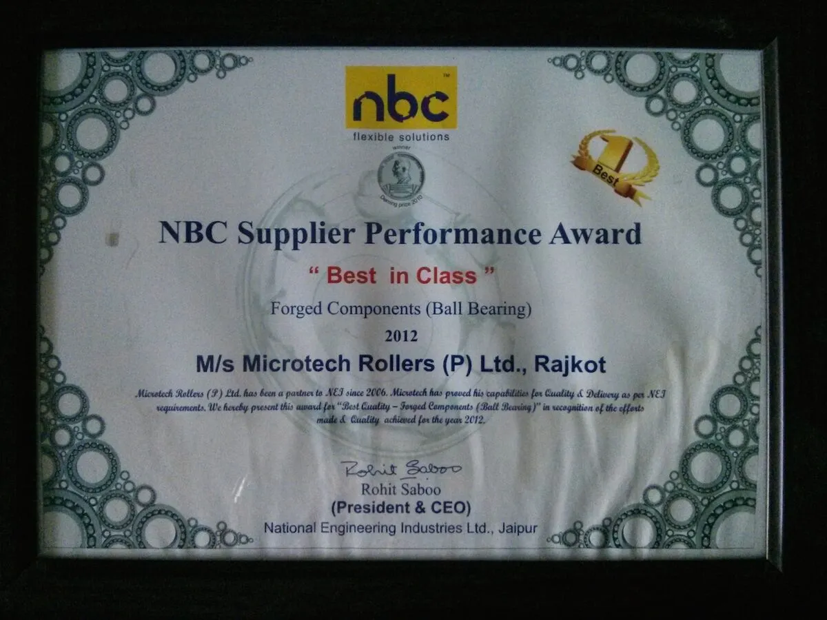 NBC Best in Class Ball Bearings