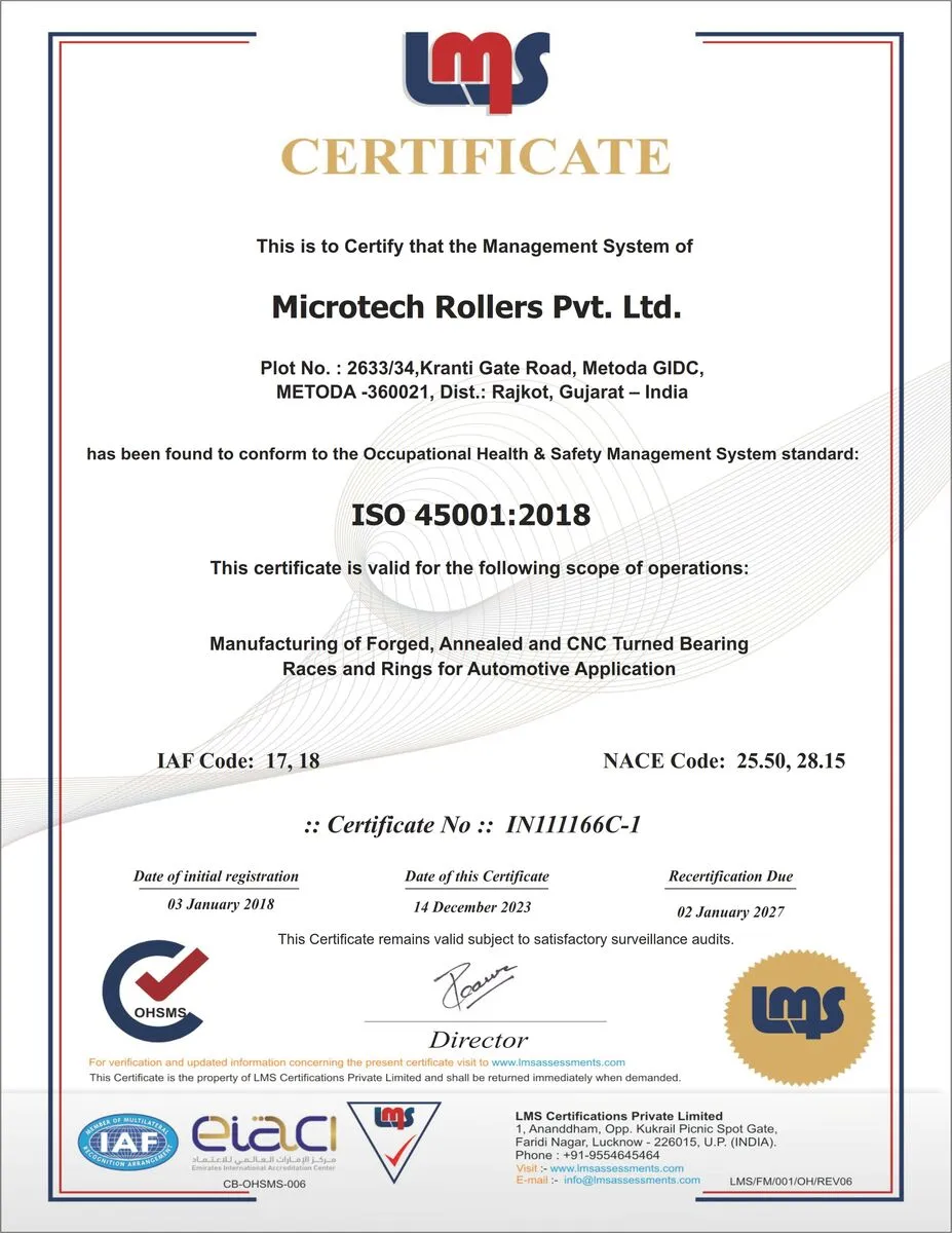 Occupational Health & Safety Management Certificate