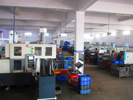 CNC machining center for precision bearing race production